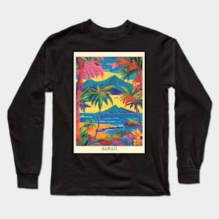 fauvism art of Hawaii usa 7 Long Sleeve T-Shirt